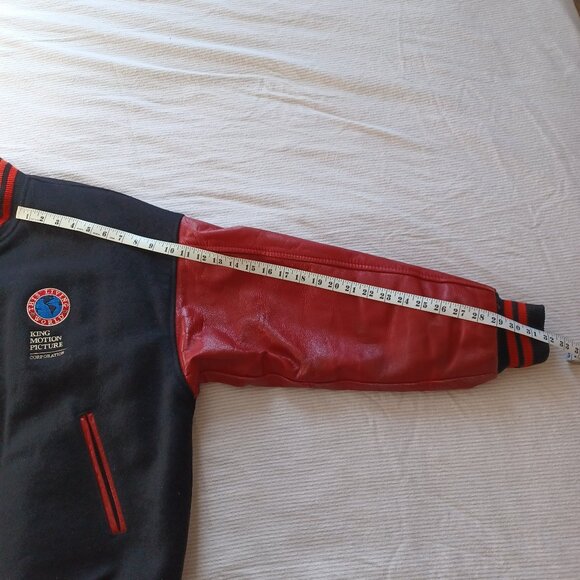 Vintage Y2K This Living World Production Crew Varsity Jacket Adult Large - Picture 16 of 16